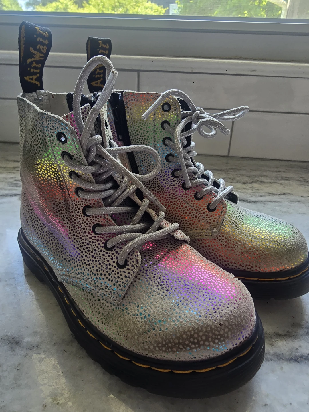 Dr. Martens Rainbow Sparkle Boots - photo 2