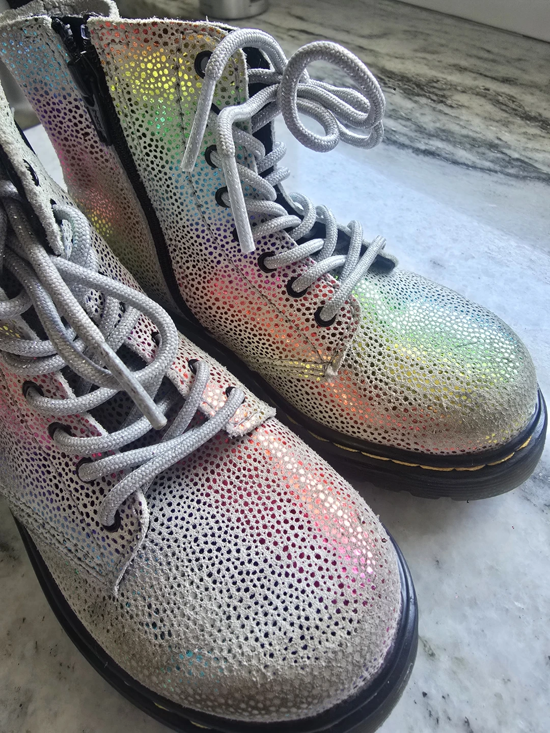 Dr. Martens Rainbow Sparkle Boots - photo 4