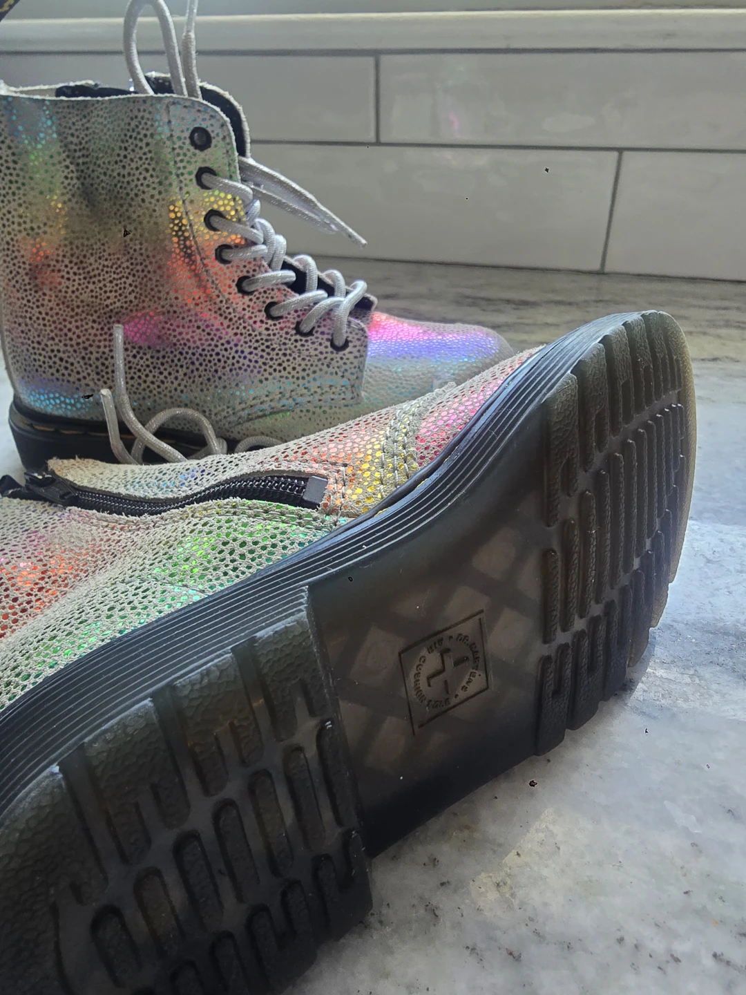 Dr. Martens Rainbow Sparkle Boots - photo 5