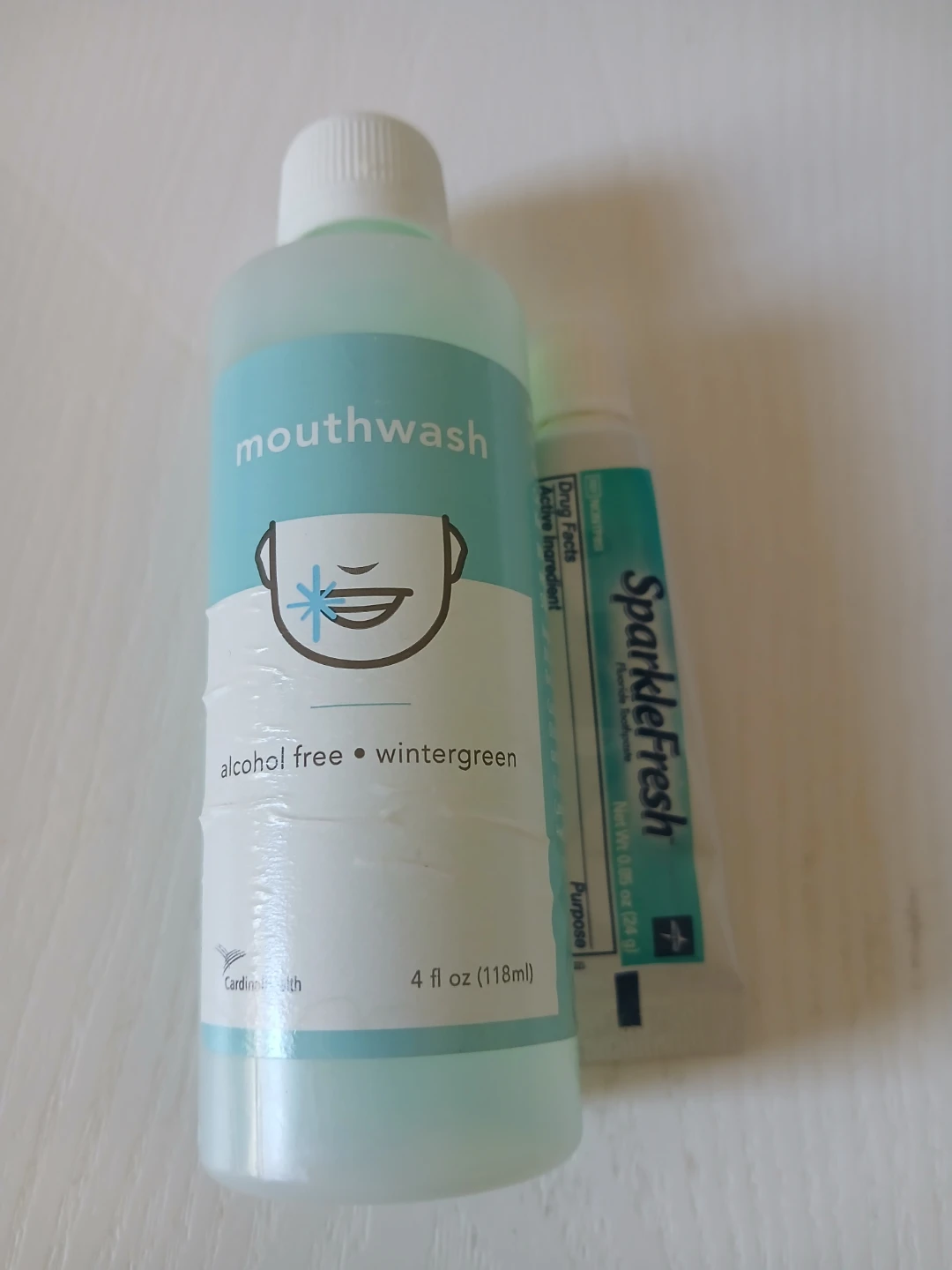 Cardinal Health Alcohol Free Wintergreen Mouthwash 4 fl oz