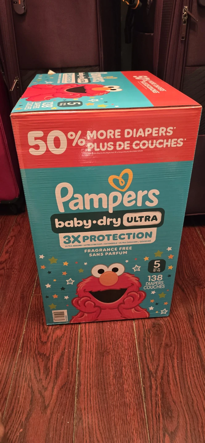 Pampers Baby-Dry Ultra Diapers Size 5