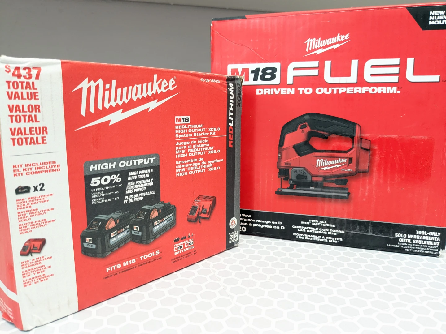 M18 Milwaukee FUEL Jigsaw PRO-Contractor Set ⚽