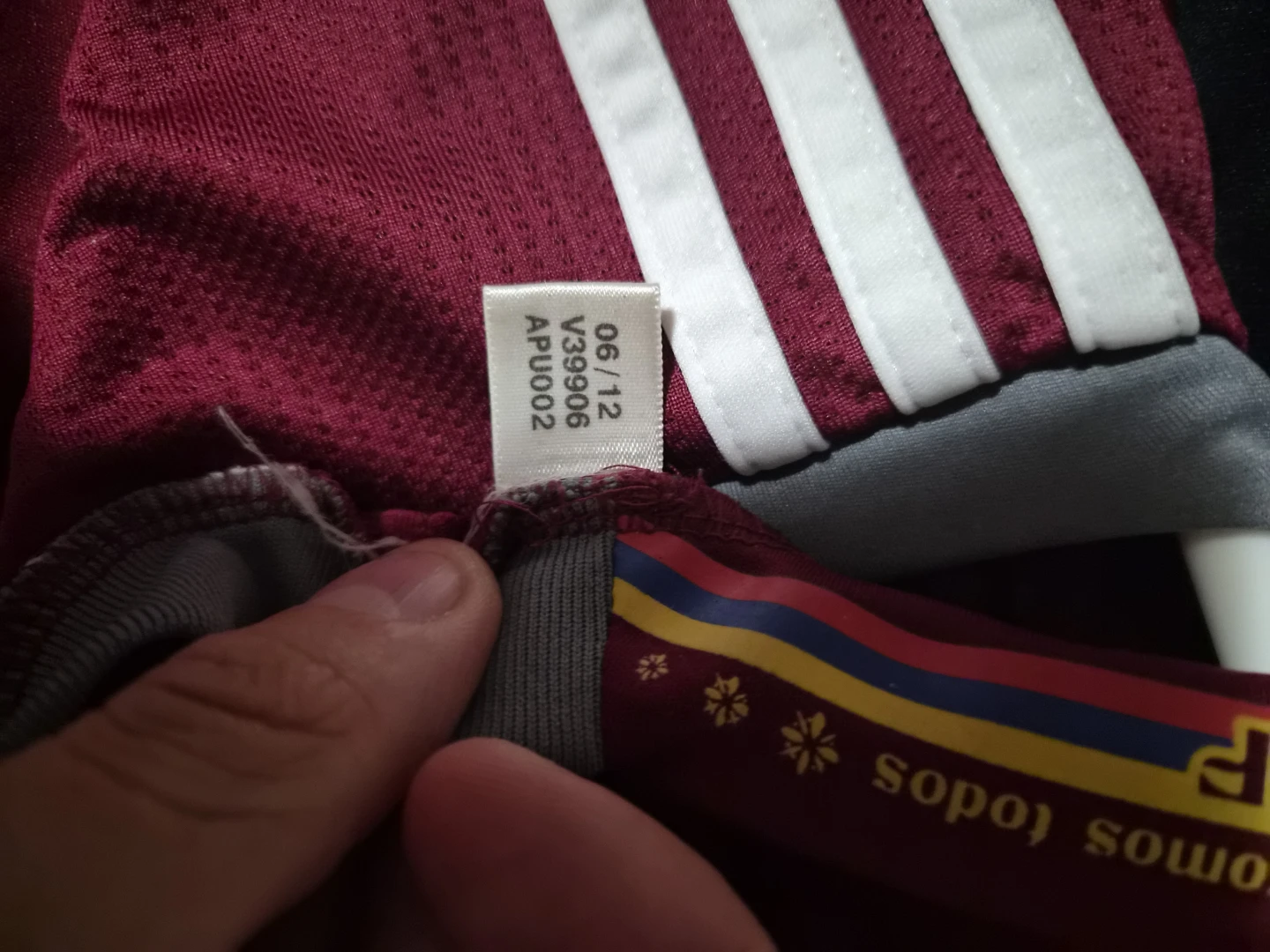 Vintage Venezuela Adidas soccer jersey - photo 2