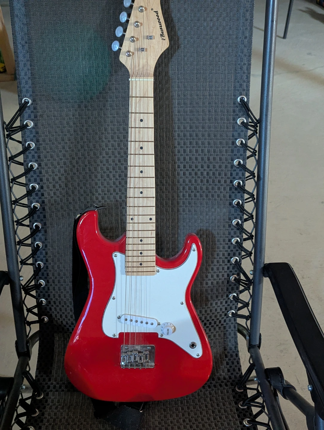 Red Electric Guitar