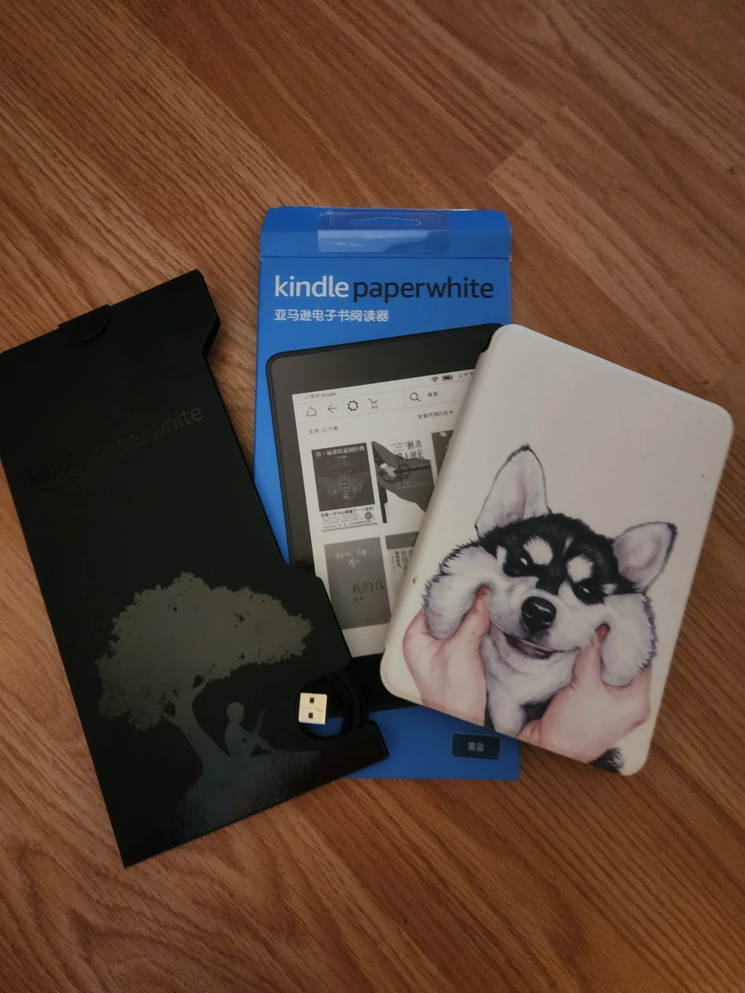 Amazon Kindle Paperwhite E-Reader with Case