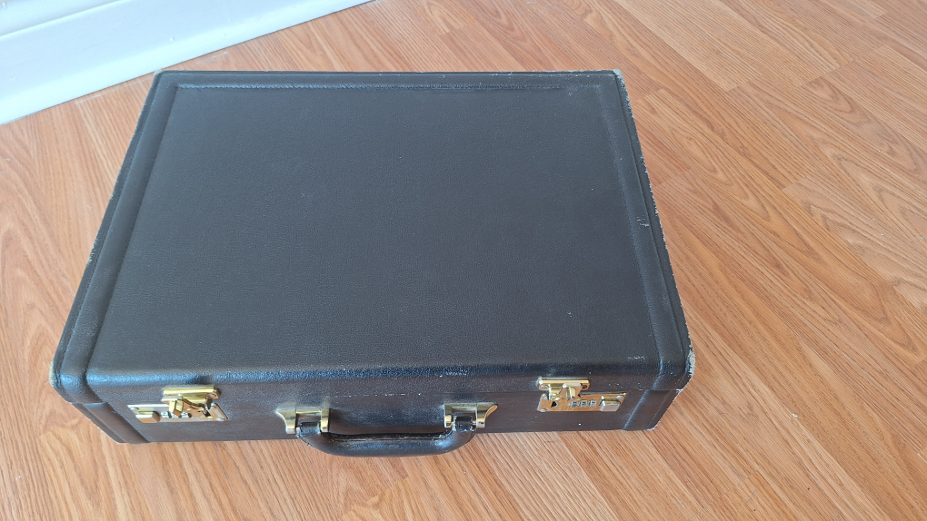 Vintage Black Briefcase - photo 2