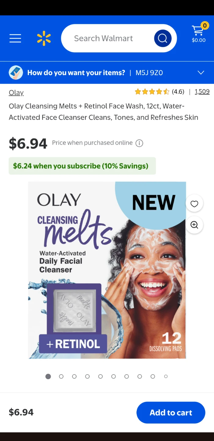NEW Olay Cleansing Melts + Retinol Daily Facial Cleanser - photo 4