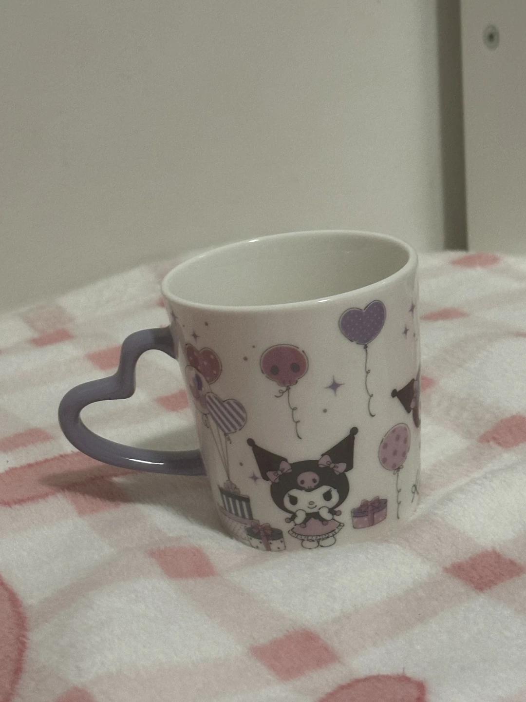 Sanrio Kuromi Mug with Heart Handle