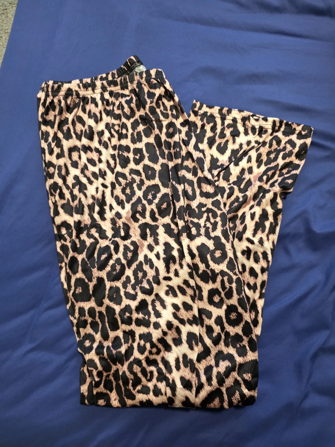 Leopard Print Lounge Pants - Size XL