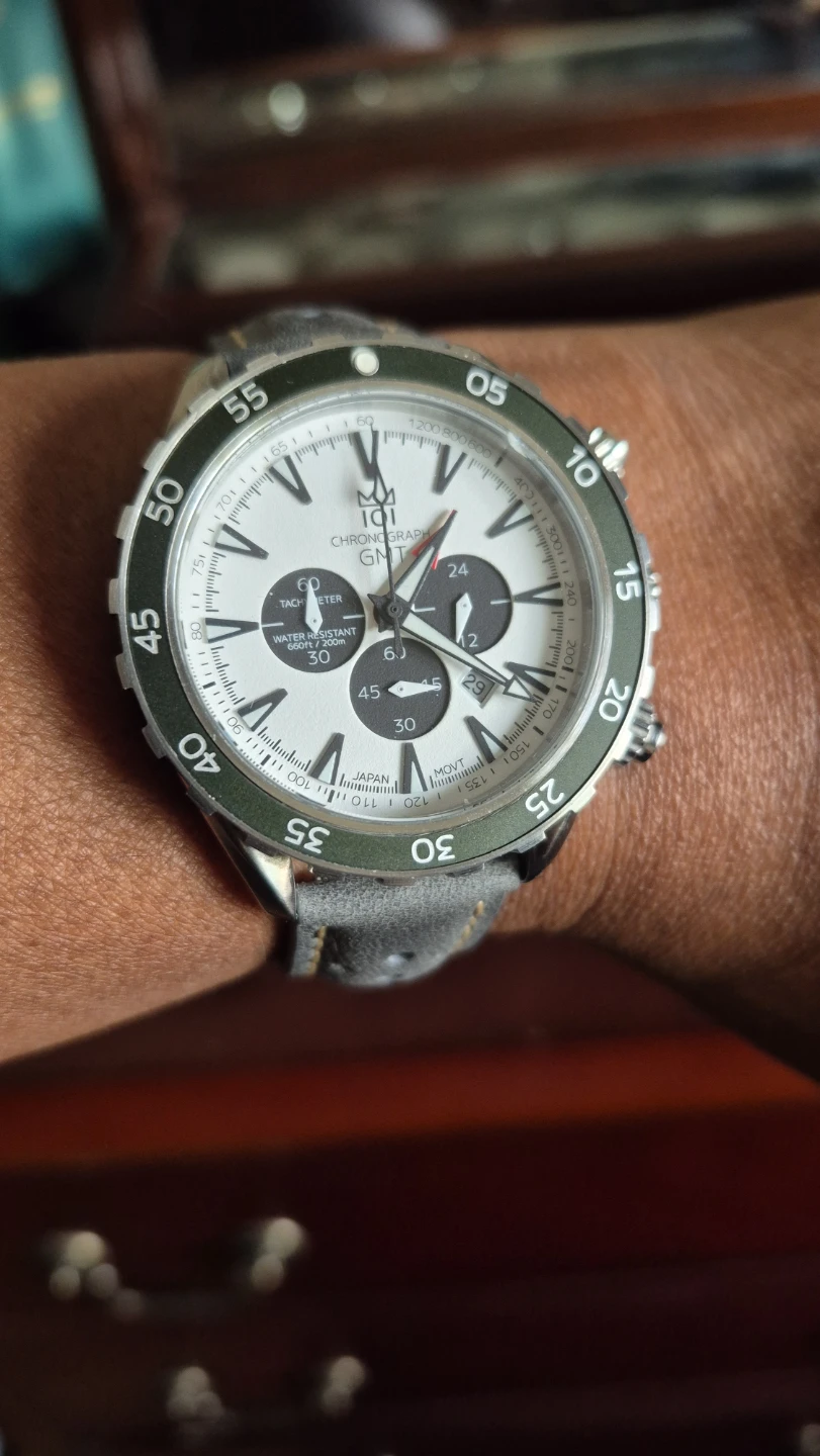 TIG Men's Chronograph GMT Watch
