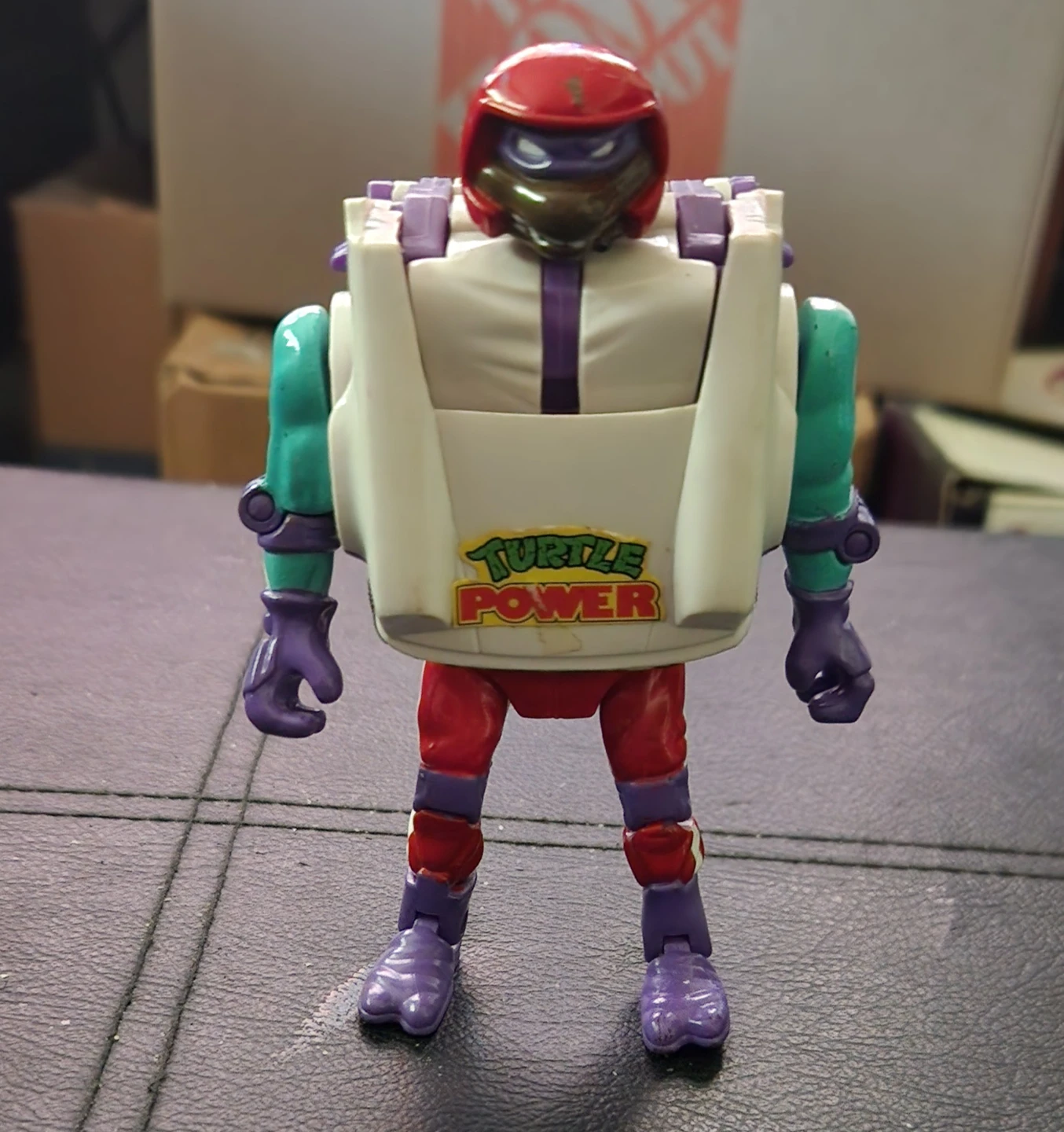 1993 TMNT Road Ready Donatello Action Figure (Mutations Line) ⚽️