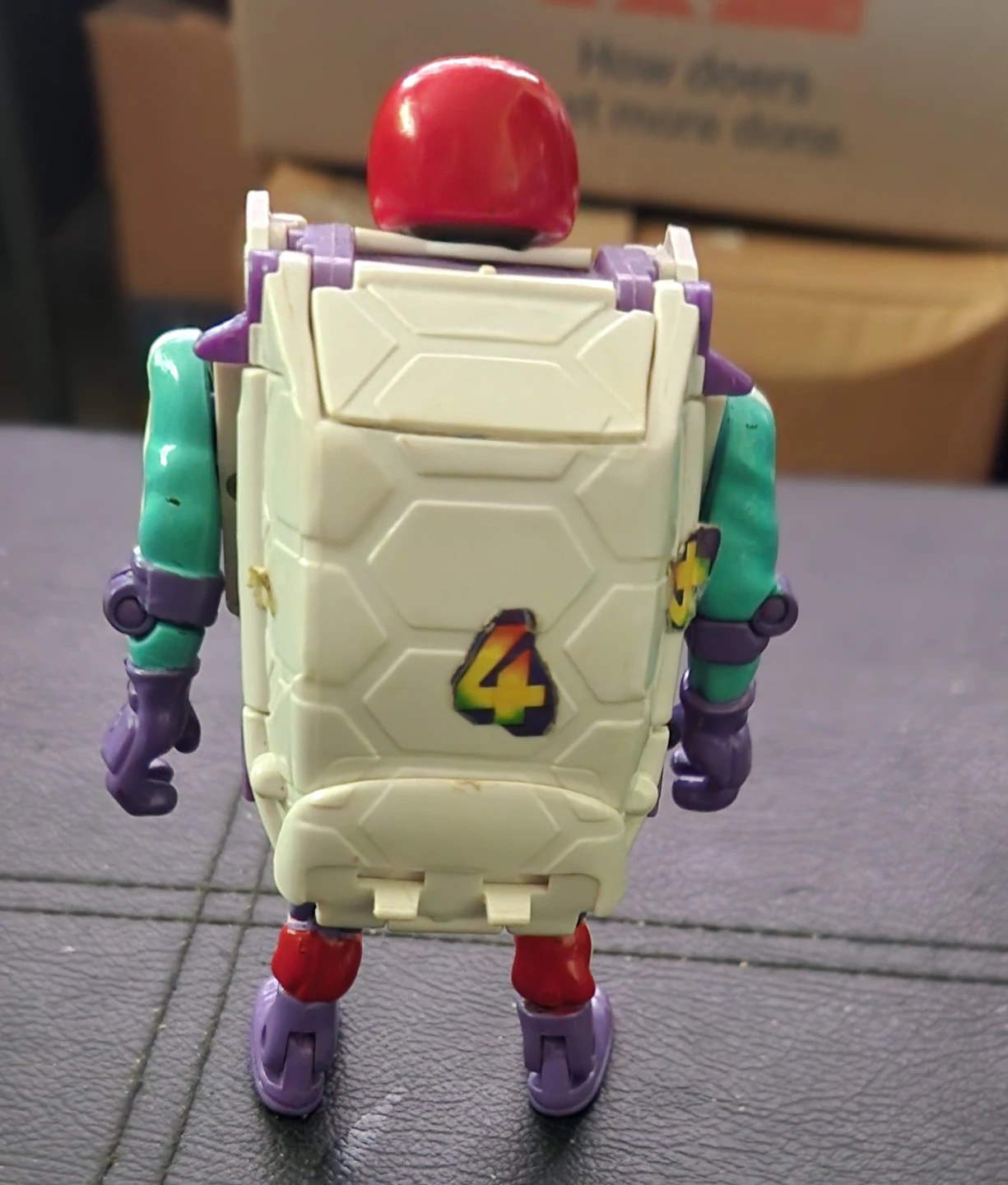 1993 TMNT Road Ready Donatello Action Figure (Mutations Line) ⚽️ - photo 3