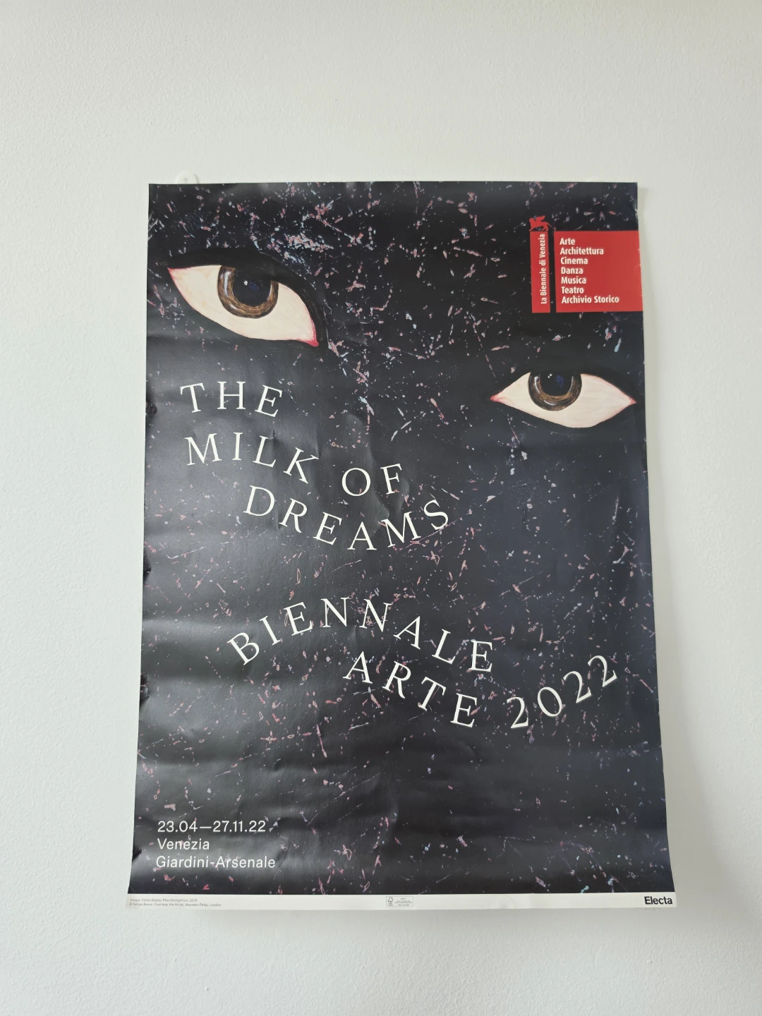 Venice Biennale 2022 poster