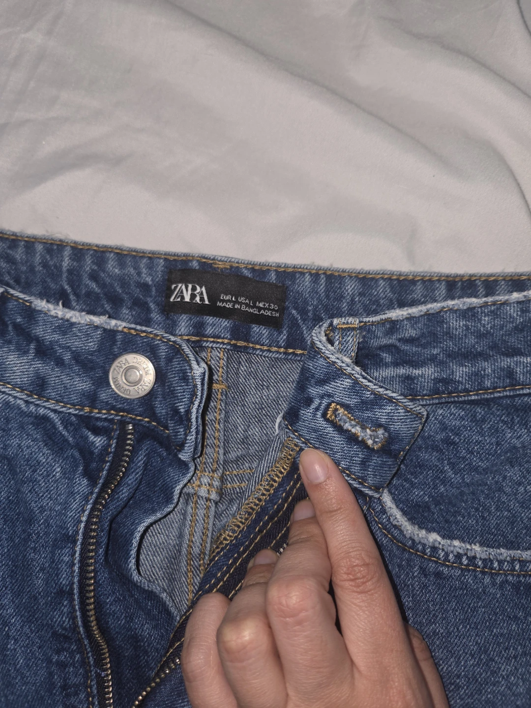 ZARA Denim Mini Skirt - photo 2