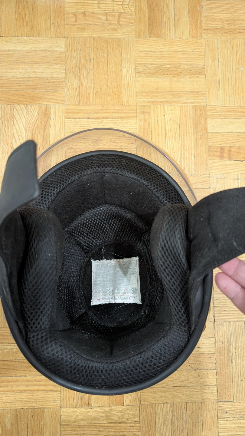 Helmet HCI Open Face Scooter Motorcycle Motorbike Size S - photo 4
