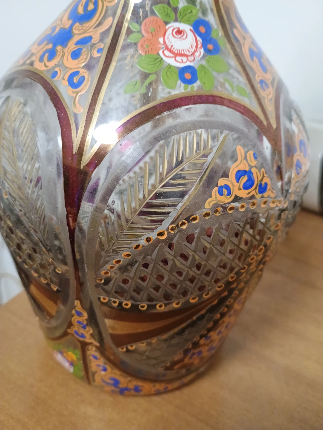 Vintage Decorative Glass Decanter - photo 2