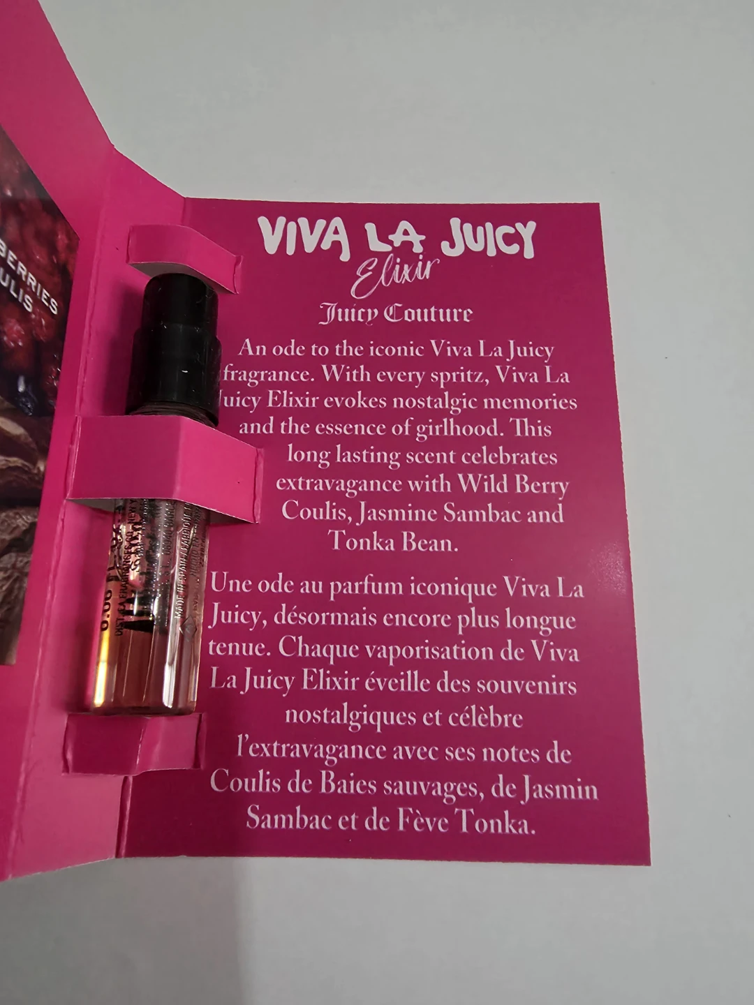 Juicy Couture Viva La Juicy Elixir Sample ⚽️ - photo 2