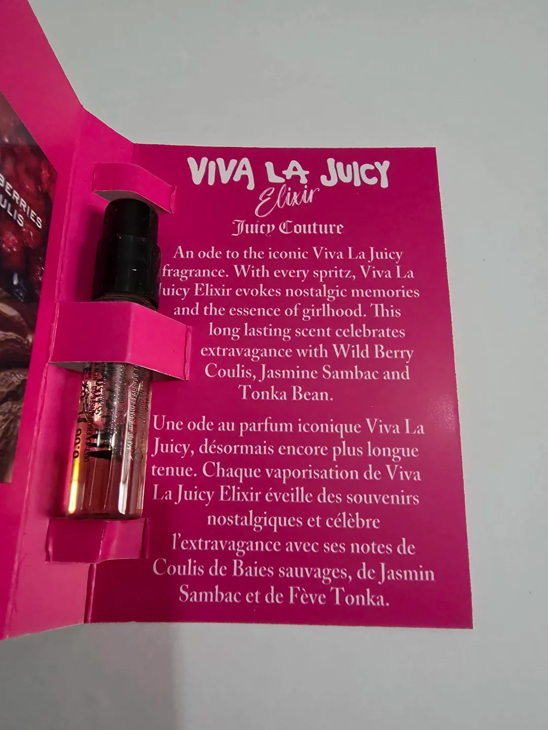 Juicy Couture Viva La Juicy Elixir Sample ⚽️ - photo 2