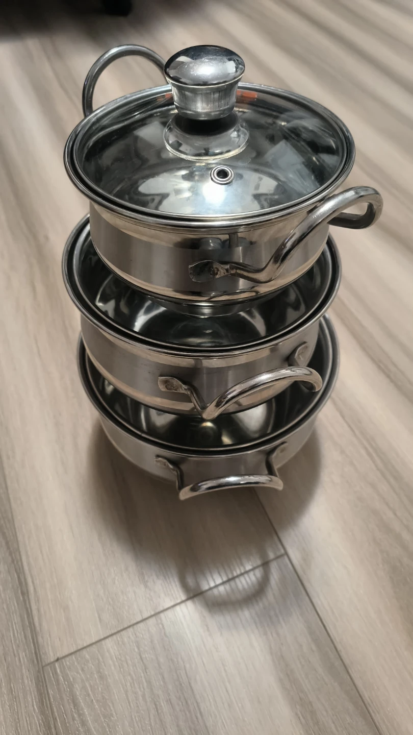 Stainless Steel Pot and Bowl Set - photo 2