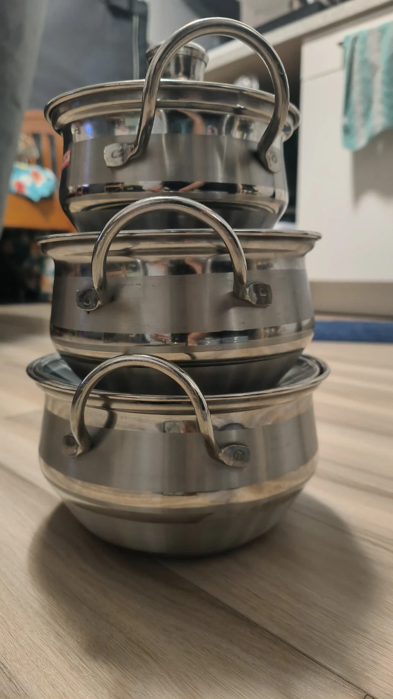 Stainless Steel Pot and Bowl Set - photo 3