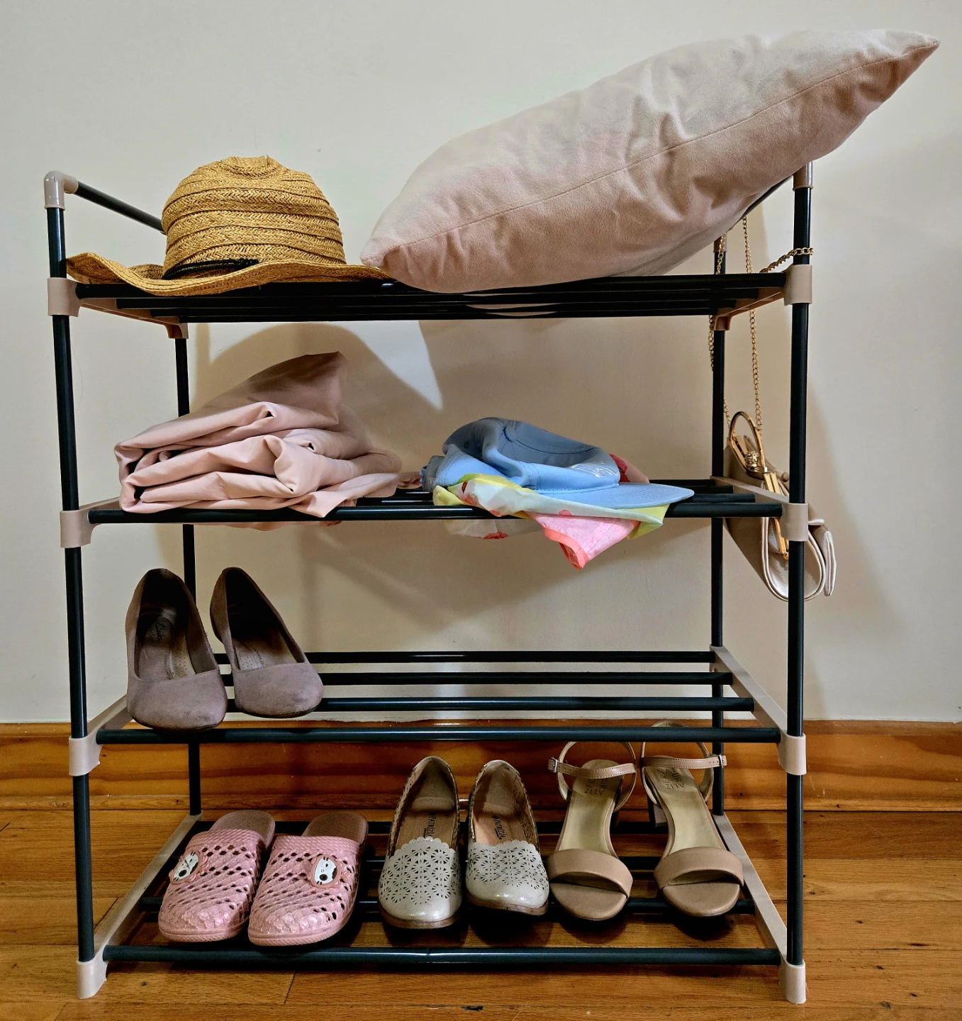 4 Tier Shoe Rack and Organizer Shelf - photo 2