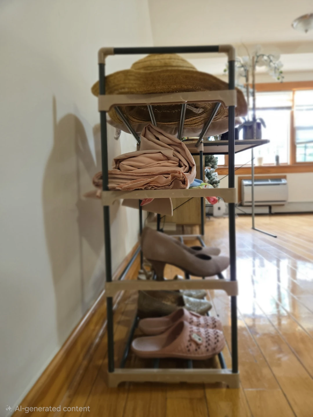 4 Tier Shoe Rack and Organizer Shelf - photo 3