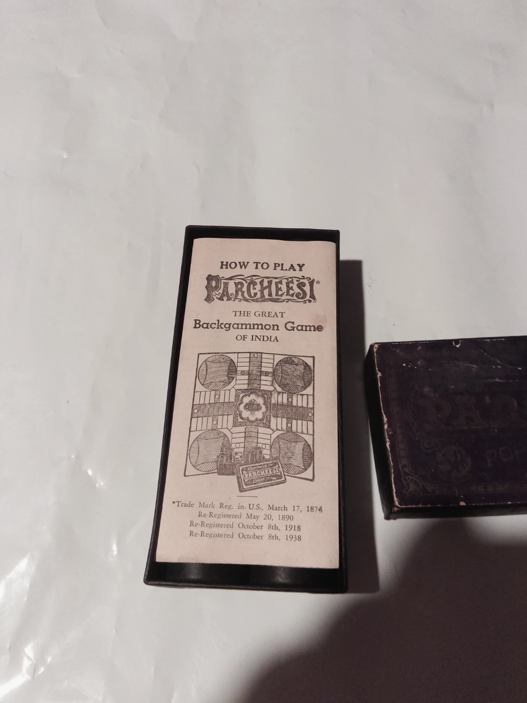 Parcheesi The Great Backgammon Game of India Popular Edition - photo 2