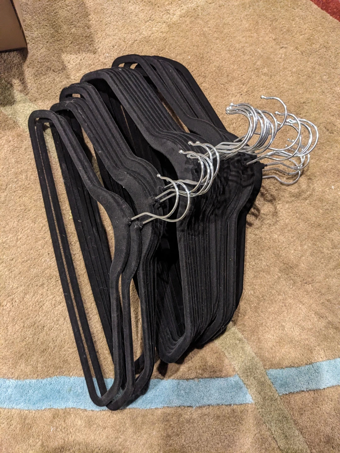 Black Velvet Hangers