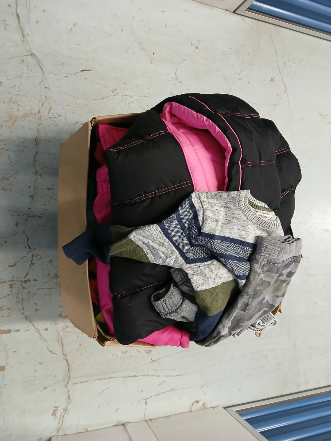 Box of Children's Clothes - photo 4
