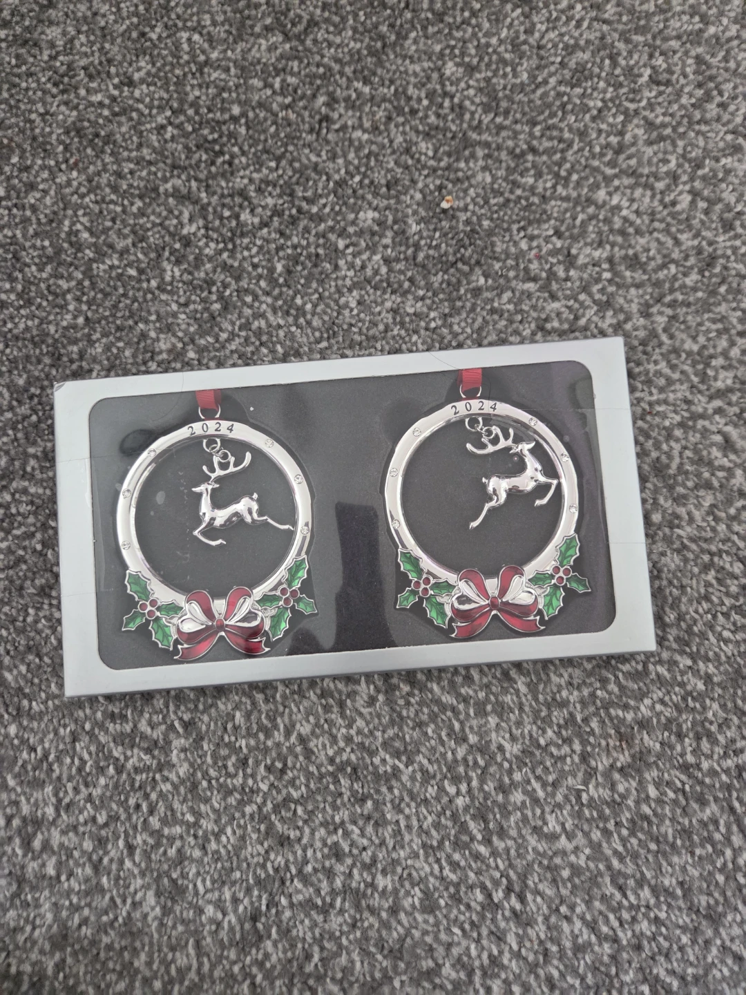 2024 Christmas Ornaments - Set of 2