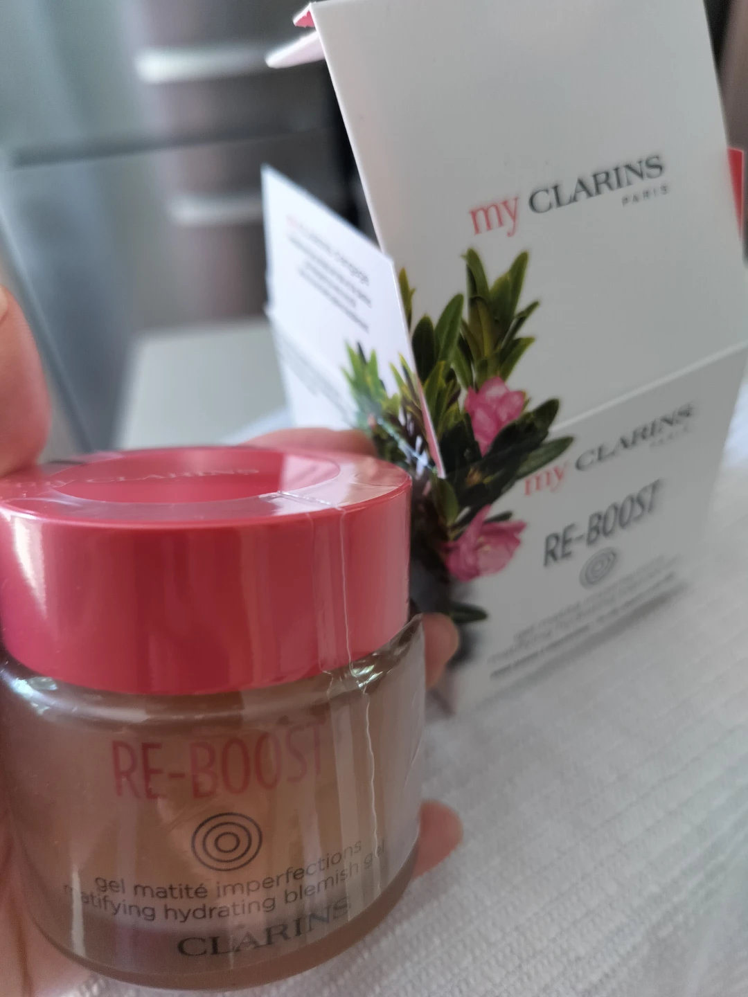 CLARINS RE-BOOST Mattifying Hydrating Blemish Gel