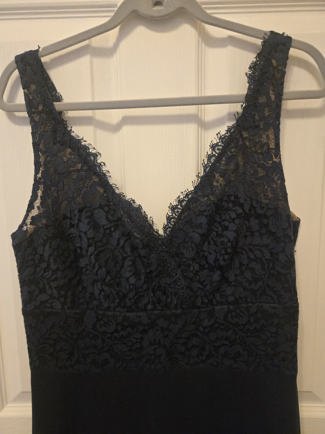 Watters & Watters Navy Lace Dress Size 12 - photo 2