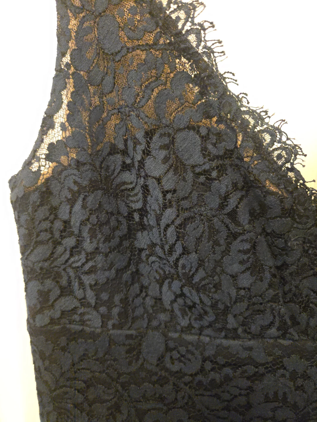 Watters & Watters Navy Lace Dress Size 12 - photo 3