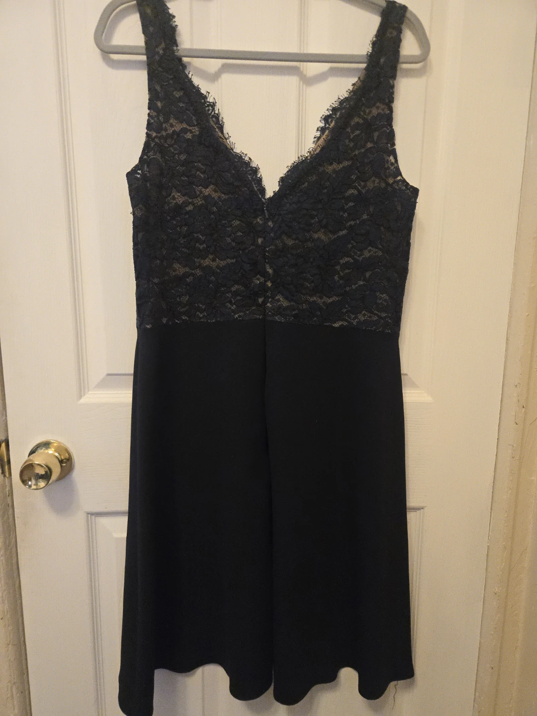 Watters & Watters Navy Lace Dress Size 12 - photo 4