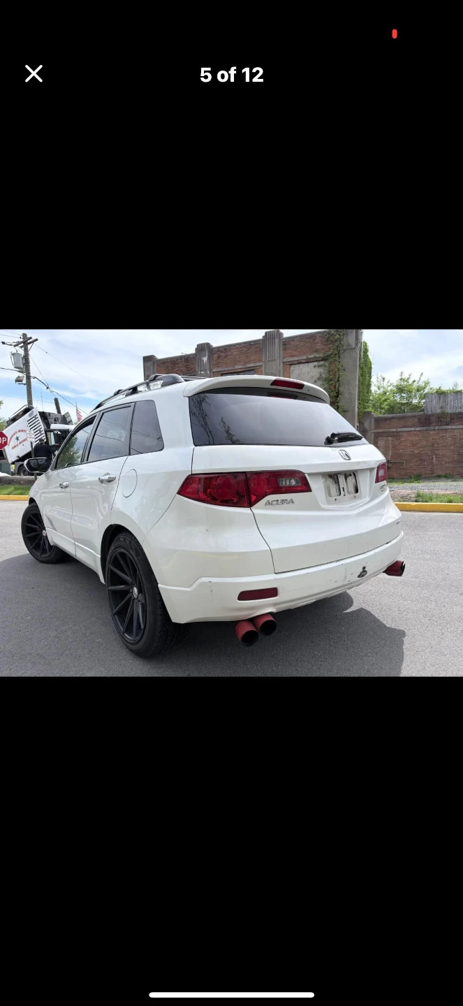 White Acura RDX SUV - photo 2