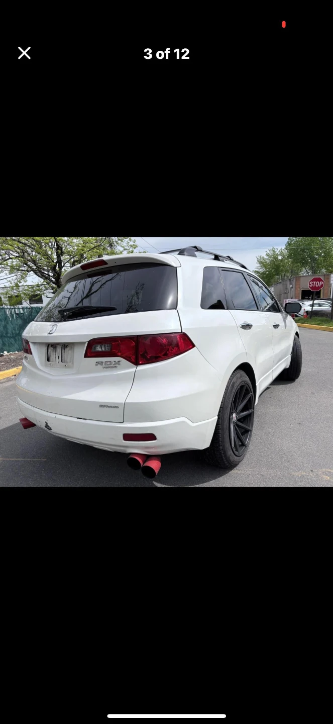 White Acura RDX SUV - photo 3