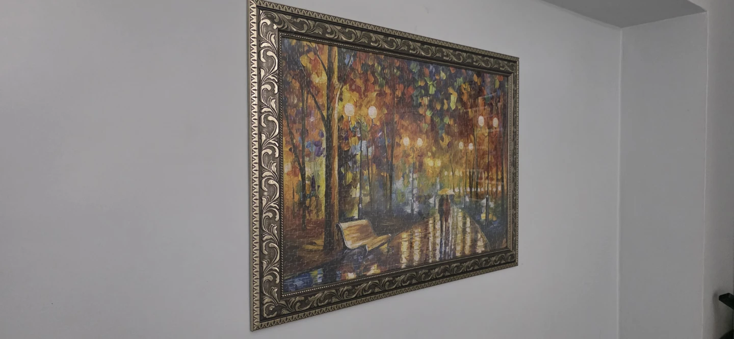 Framed Puzzle  - Autumn Park Scene - photo 2