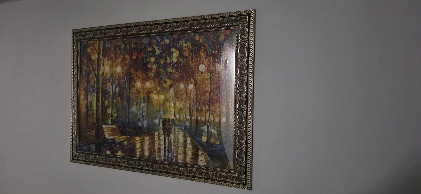 Framed Puzzle  - Autumn Park Scene - photo 4
