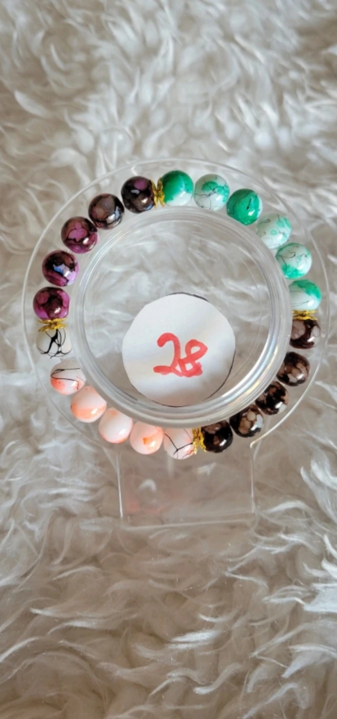 Buy 2 Get 1 FREE! Handmade Glass Bead Bracelets (Batch 3) - photo 5