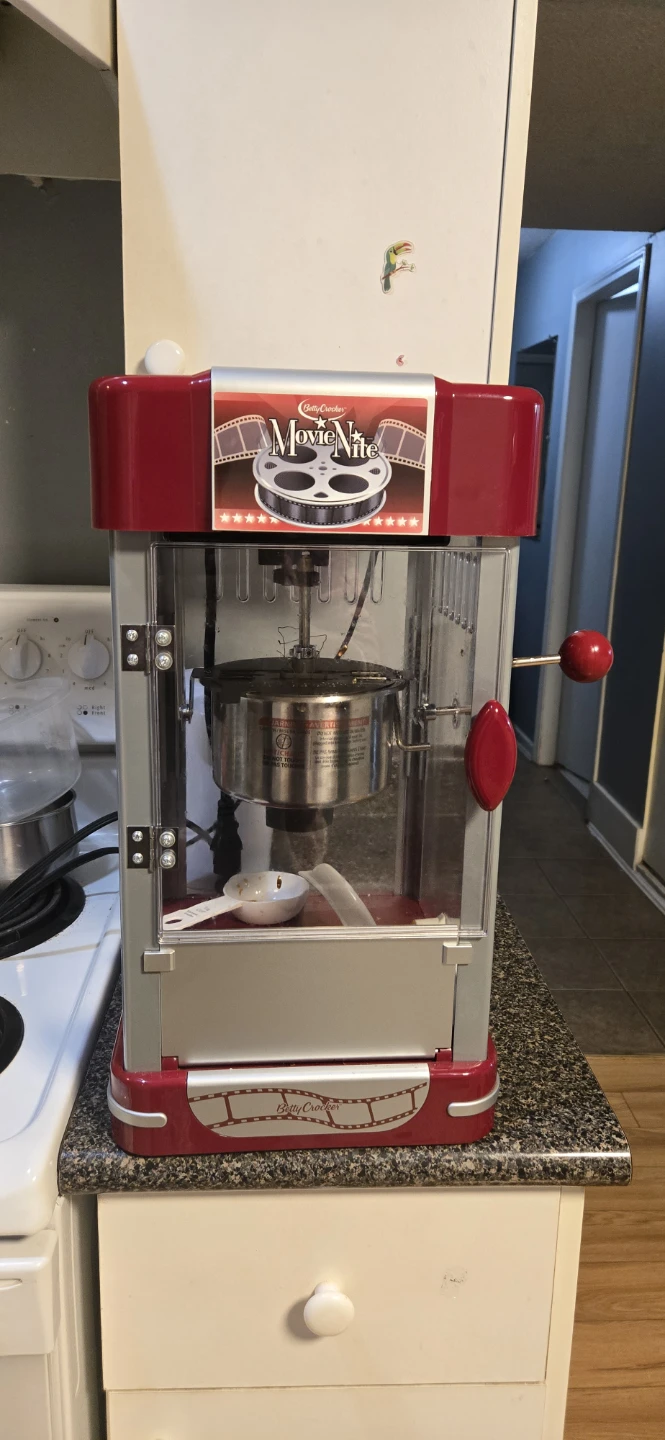 Nostalgia Movie Nite Popcorn Maker