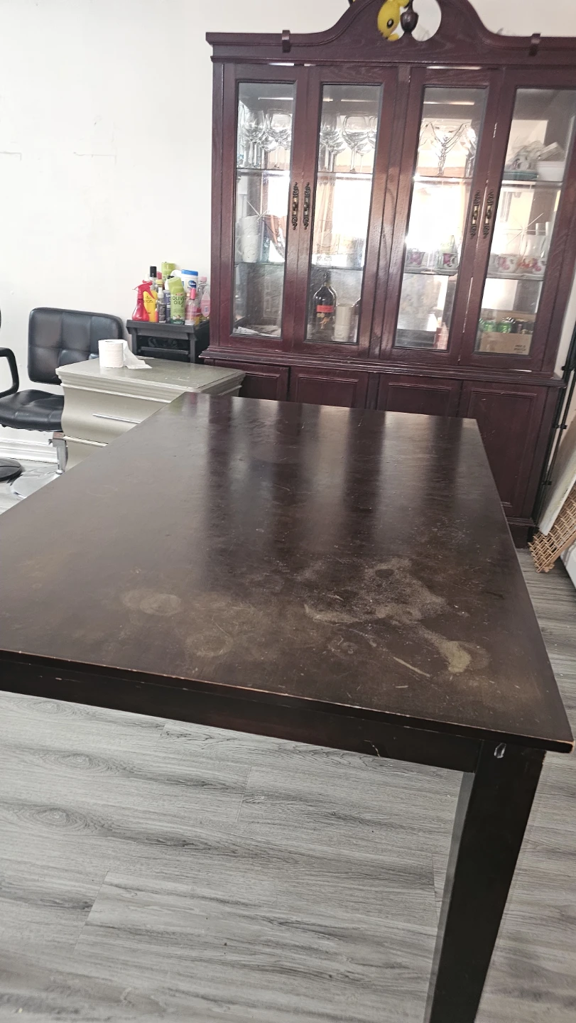 Dark Wood Dining Table - photo 2