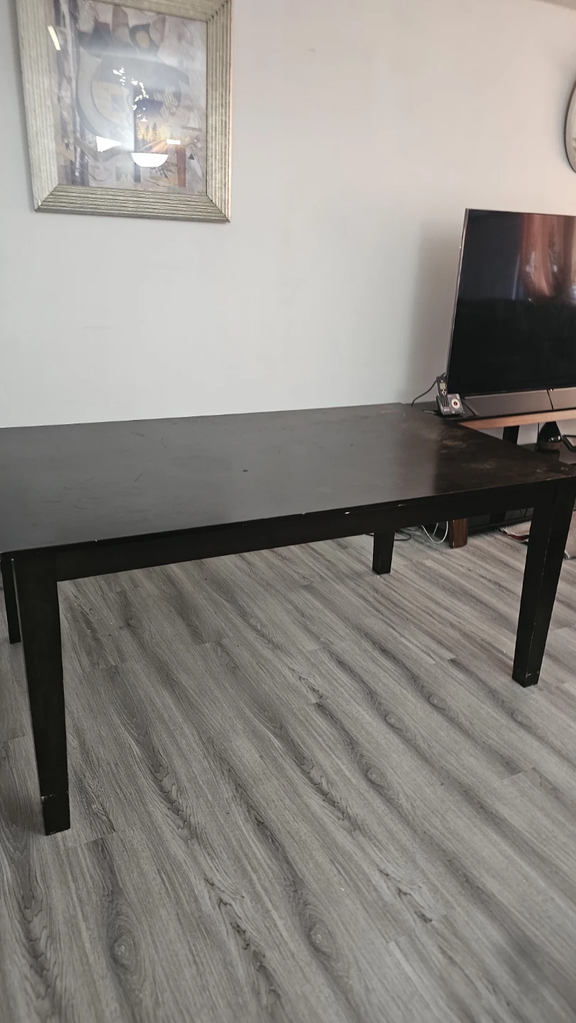 Dark Wood Dining Table - photo 3