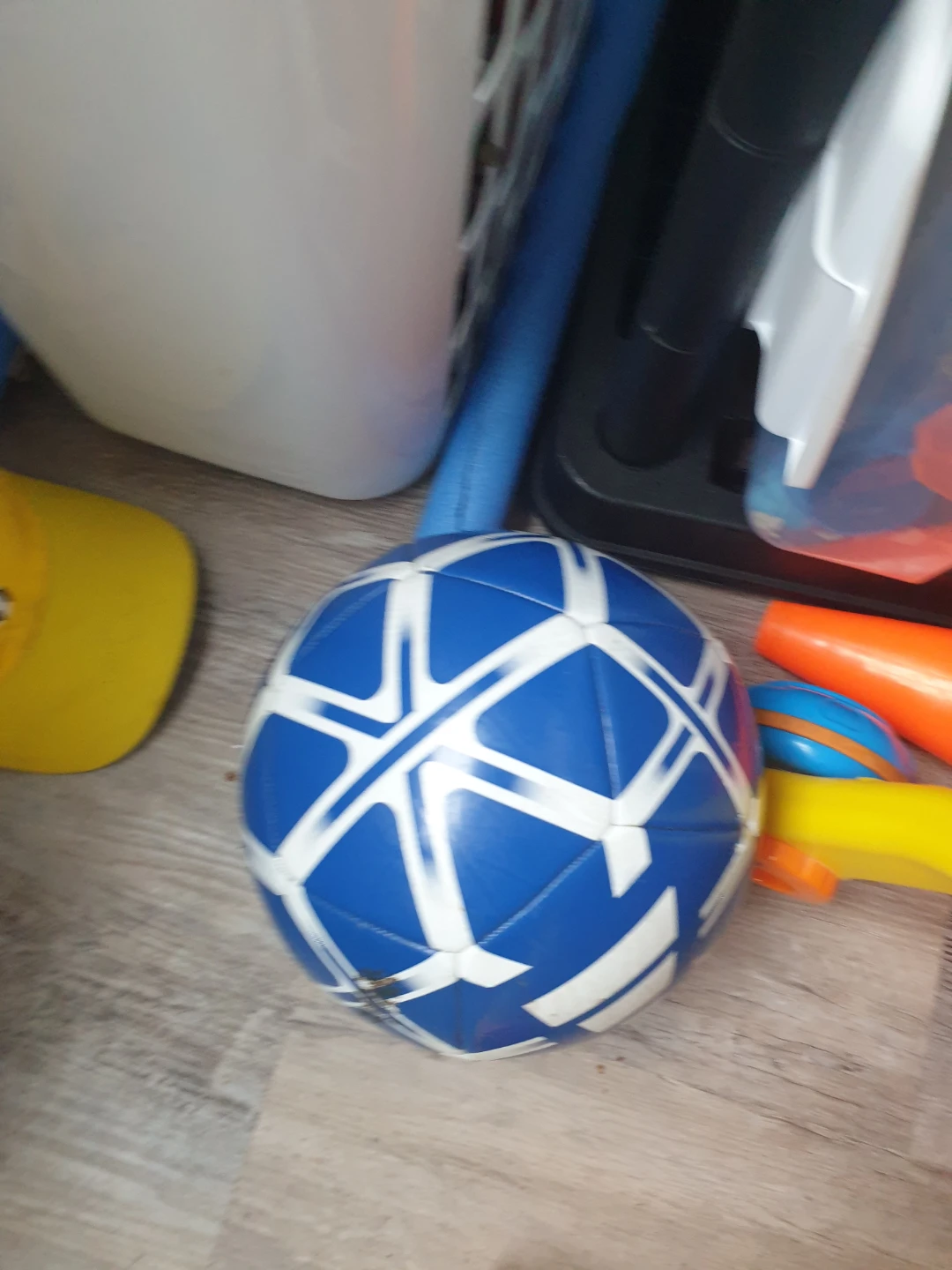 Blue and White Soccer Ball⚽️