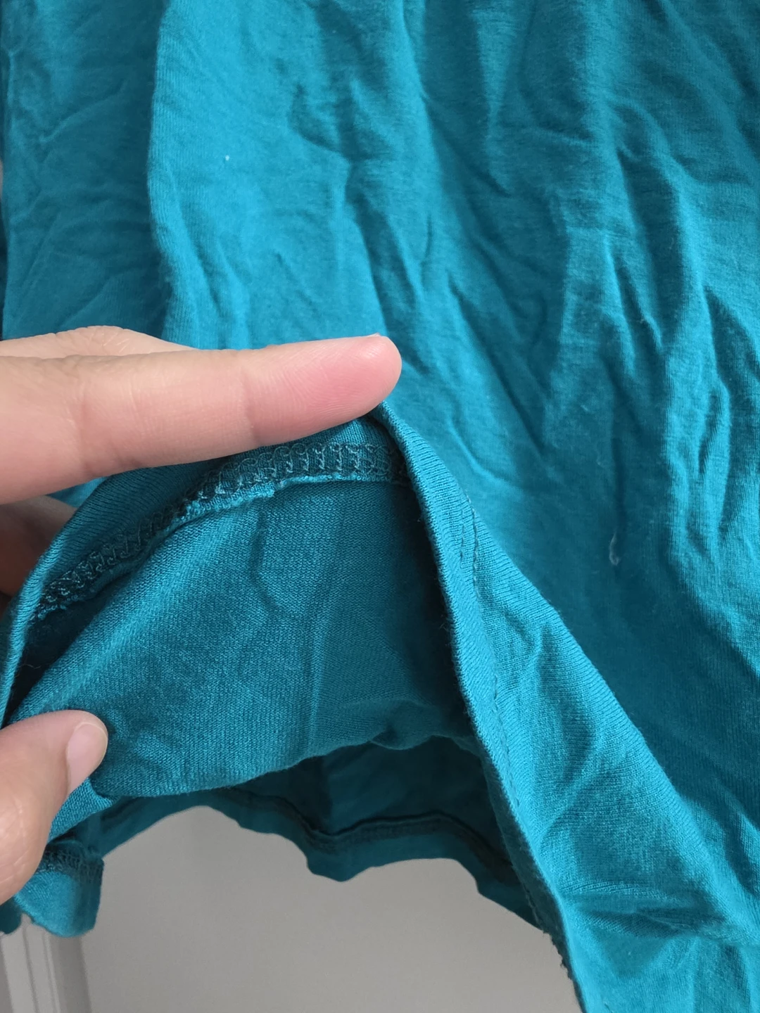 Turquoise Long-Sleeved Turtle Neck - photo 3