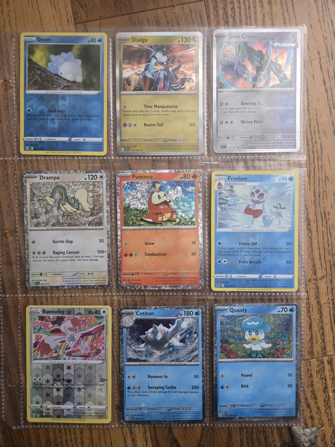 Collection of Pokémon Trading Cards