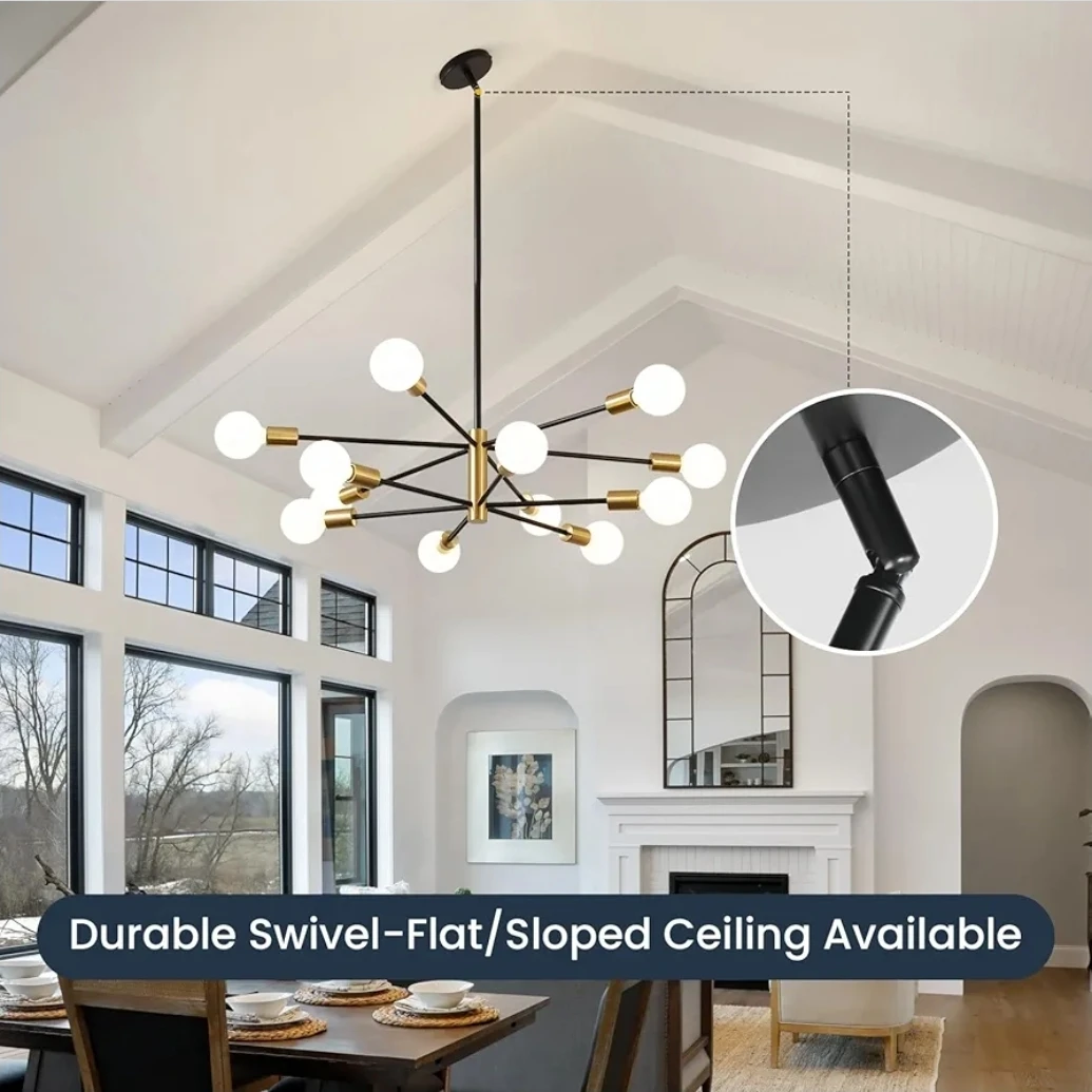 Modern Sputnik Chandelier - photo 5