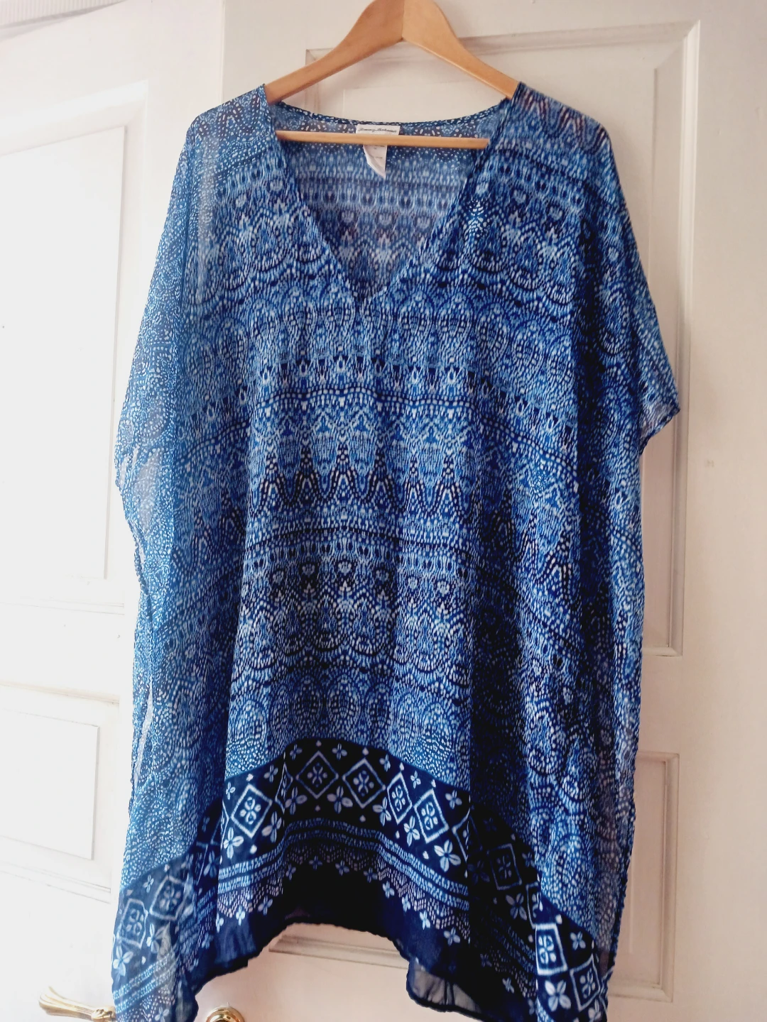New !! TOMMY BAHAMA Blue Cover-Up L/XL