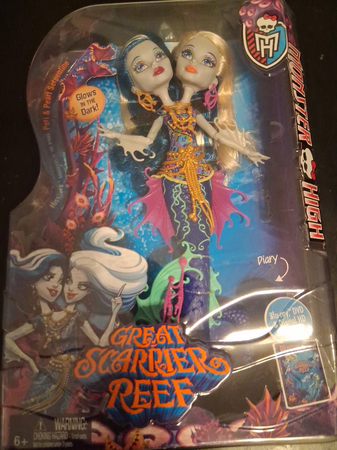 Monster High Great Scarrier Reef Peri & Pearl Doll - photo 4