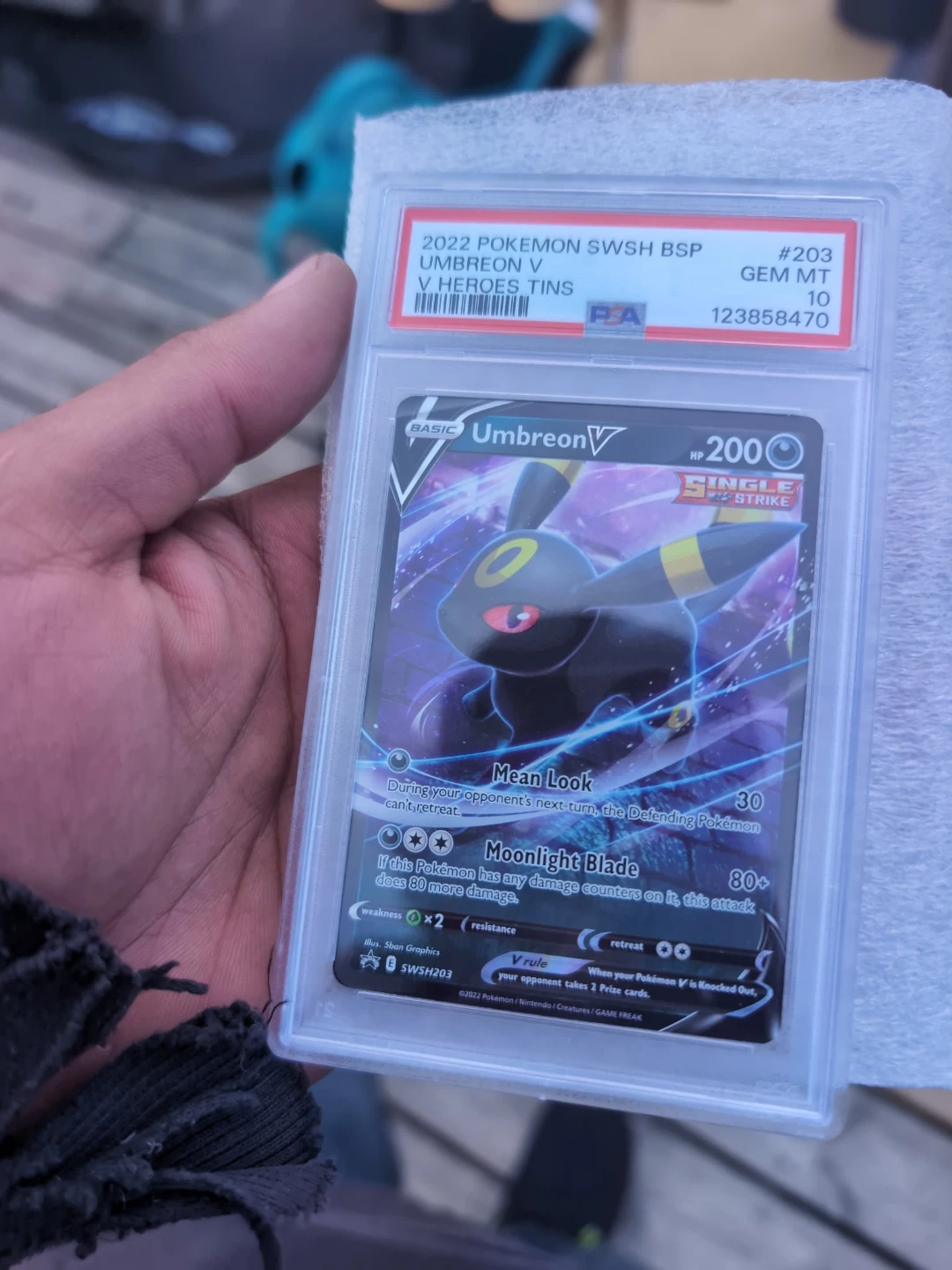 PSA 10 umbreon V - photo 2