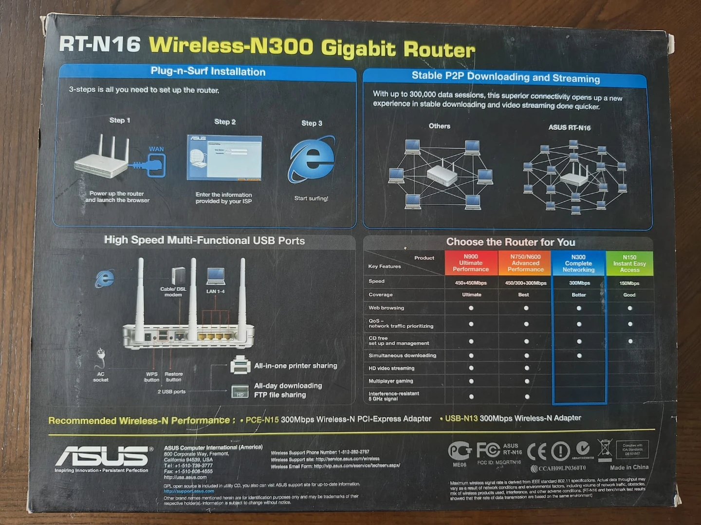 ASUS RT-N16 Wireless-N300 Gigabit Router - photo 3